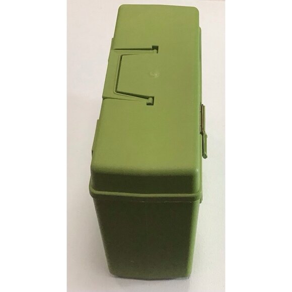 Vintage Light Green Sterling Plastics Co. Letter File Storage Box 1970's - Picture 7 of 9